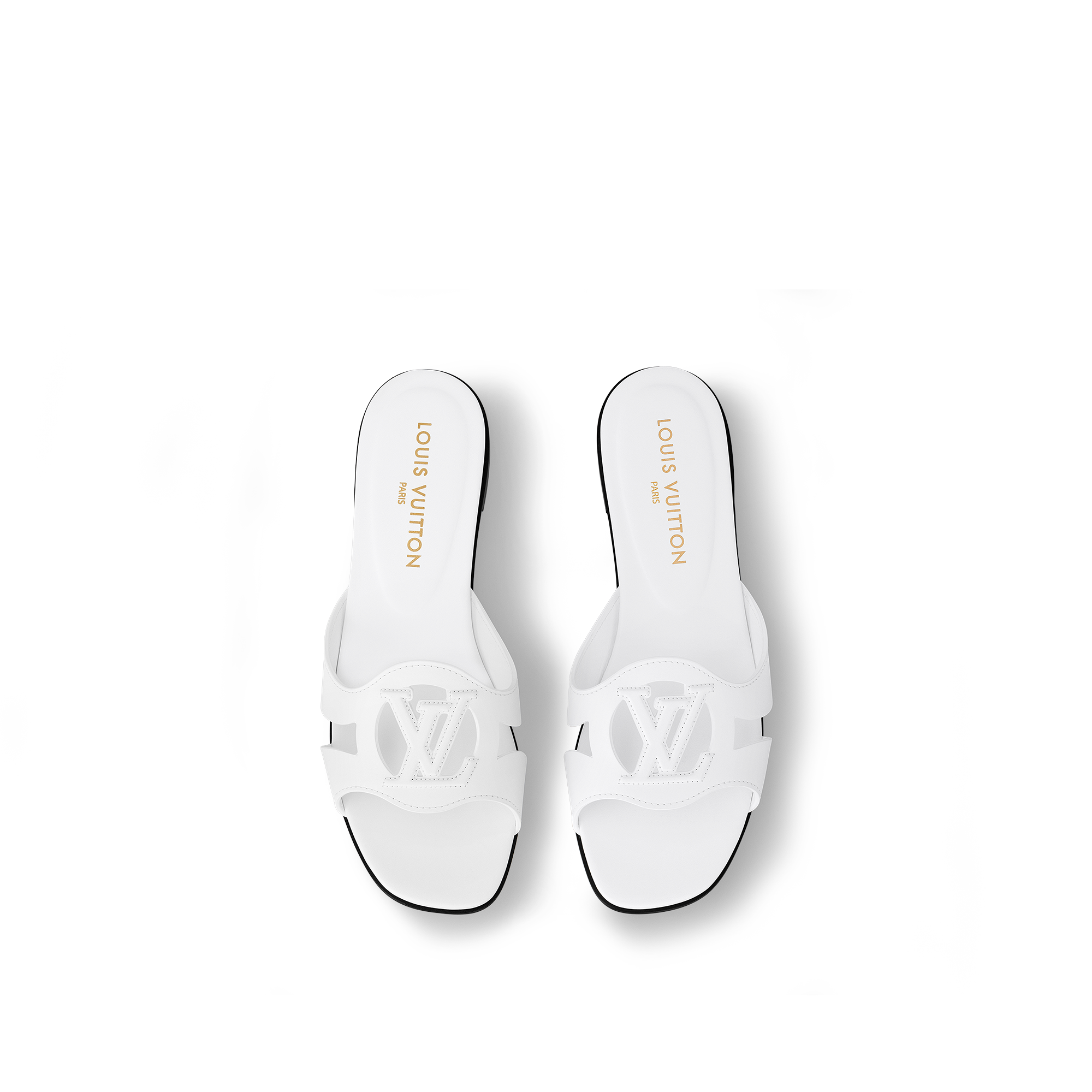 White flat mules sales shoes